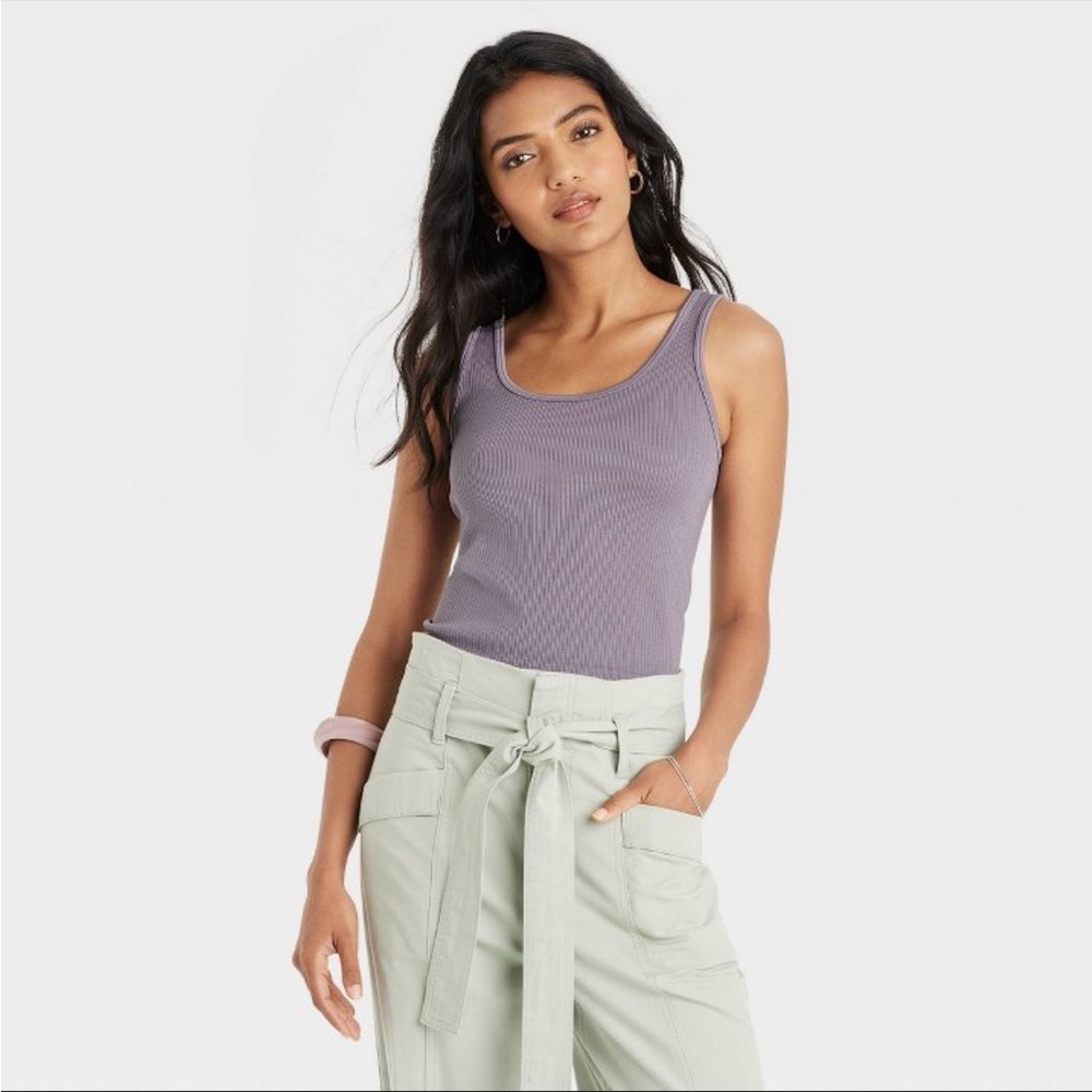 Purple tank